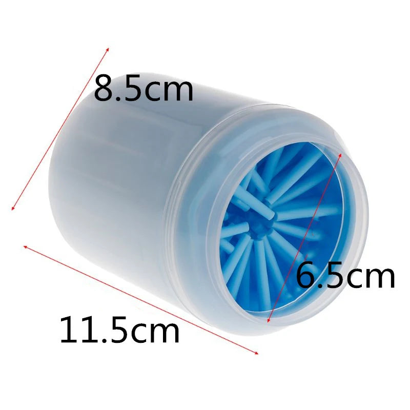Dog Paw Cleaner Cup – Soft Silicone Portable Paw Washer for Dogs